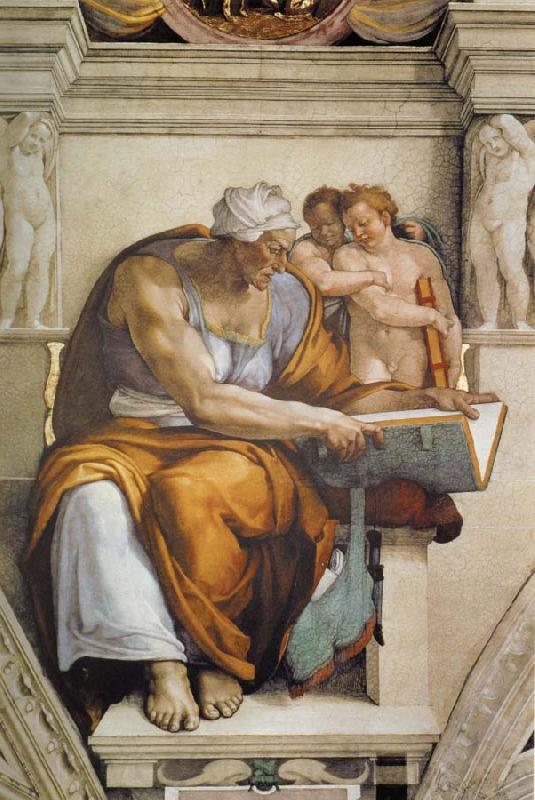 Michelangelo Buonarroti Cumaean Sibyl France oil painting art
